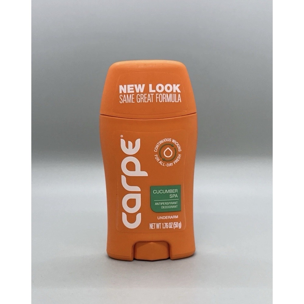 Carpe Antiperspirant Underarm Lotion CUCUMBER SPA 1.69oz | NEW & SEALED